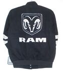 Authentic Dodge Ram Embroidered Generic Cotton Jacket Black Jh Design