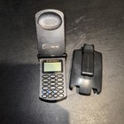 Vintage Motorola Startac Flip Cell Phone Black W   Belt Clip Untested No Charger