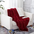 Sherpa Fleece Blanket Reversible Extra Soft Brush Throw Twin Bed Couch Blanket