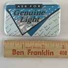 Ask For Genuine Light Miller Beer Advertisement Button Pin Badge 2 3 4 Inch