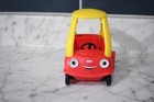 Little Tikes Dollhouse Size Mini Cozy Coupe Car Toy Small Red Yellow Vintage 6   