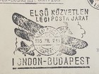 Gb 1935 Kgv Imperial Airways First Flight Cover London Budapest Airmail Ffc