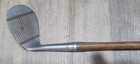 Antique Vintage Spalding Kro Alex Cunningham Hickory Wood Shaft Golf Club Niblic