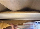 Lot Of 10 White Aluminum Single Hung Window Screens 32 25    X 28 625    Half Screen