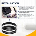 2 Pack Vacuum Belts Compatible With Bissell Style 7 9 10 P n 3031120