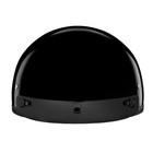 D o t  Daytona Skull Cap Helmet - Hi-gloss Black - Xl - Motorcycle Cruiser