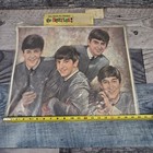 Vintage The Beatles Oil Portrait 16x20 Beatle Buddies Club Card In Og Plastic 60