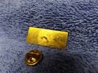 Dewar s Blended Scotch Whiskey Enamel Gold Tone Rectangular Lapel Pin