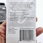 Matzuo America Worm Hooks J Bend Round Bend 25 Count Black Chrome You Pick Size