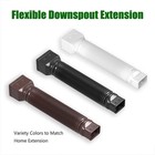 2pack 21-60    Expandable Flex Drain Downspout Extension Rain Pipe Spout Gutter