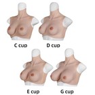 Silicone Breast Forms C-g Cup Breast Plates Fake Boobs Crossdresser Drag Queen