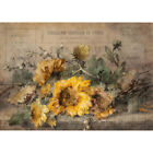 A3 Paper Decoupage Rochelle Vintage Sunflowers Decoupage Queen Same Day Shipping
