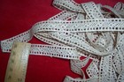 Vintage Antique Torchon Insertion Lace Trim Edging 6 Yards
