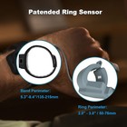 Wellue O2 Max With O2 Ring Probe 72 Hours Continuous Pulse Oximeter Dual Alarm