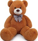 Giant Brown Teddy Bear 4 Feet adorable And Cuddly Big Bear Stuffed Animal 47    