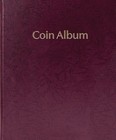 Whitman Prestige    Coin Album - Universal  burgundy 