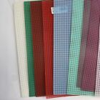 Lot Of 18 Sheets Of Plastic Canvas Clear Various Colors For Crafting Grannycore