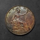 1896          Great Britain Victoria Farthing Free Shipping 