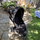 Britax B-agile Single Stroller Black gray W  Canopy And Basket