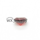 500pcs 0 7   20mm Round Cut Garnet Loose Cubic Zirconia Aaaaa Cz Stone Quality