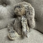 Small Bashful Woodland Bunny Jellycat Retired Plush Stuffed Rabbit Euc