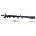 6in X 48in Auger Bit 2 Inch Hex Collar Skid Steer Post Hole Digger Attachment