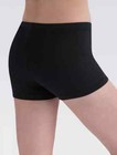 Gk Elite Black Gymnastics Workout Mini Shorts  Size Al