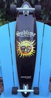 Goldcoast Skateboards Sublime Complete Skateboard Pintail Longboard 9    X 37 75 