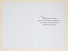 Merry Christmas Greeting Card    Envelope 7  5  