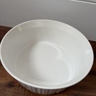 Corningware   French White   2 5-quart Round Casserole Dish  new  9    X 4   