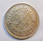 1978 Chuck E Cheese Rare Brass Coin Token 25   Play Value-pizzatime Theatre 25mm