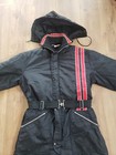 Vintage Snow Shield Samco Snow Hooded Snowmobile Ski Suit Made Usa Mens Large 