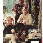 Breyers All Natural Strawberry Yogurt 1980s Ad Print Hiking Outdoors Trees
