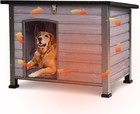 Large Heated Dog House Outdoor Xl Insulated Weatherproof Dog Kennel