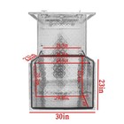 Universal Aluminum Generator Tool Box For Honda Generator 30 l X 23 w X 23 h