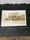 Antique 1911 Photograph Album 35 B w 3 5x5 Snapshots Bound W  Captions 