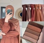 Oshabasic Islamic Scarf Hijab Headwear Assorted Styles Multiple Colors