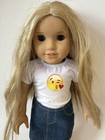 American Girl 18  Doll Julie Albright Long Blonde Hair Brown Eyes  Pretty