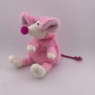 Ty Pinkys Ratzo The Pink Rat Plush 6  Stuffed Animal Toy 2004 Tysilk