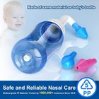 Neti Pot Sinus Rinse Bottle Nose Wash Cleaner Pressure Rinse Nasal Irrigation