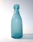Cornflower Blue John Howell Buffalo N y   Applied Top Soda Or Beer Bottle
