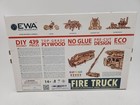 New Fire Truck 3d Mechanical Wooden Puzzle - 439 Pieces