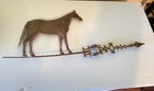 Antique Dodd   Struthers D s Copper Standing Horse Weathervane 24   rare 