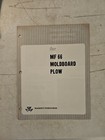 Vintage 1966 Massey Ferguson 66 Moldboard Plow Assembly Predelivery Instruction