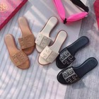 2025 New Ladies Tory Burch Slide Sandal Slipper Outdoor Peep Toe Summer Shoes