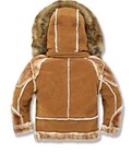 Jordan Craig  kids  Cognac Shearling Moto Jacket