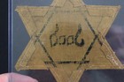 Wwii German Dutch Ghetto Star Of David        jood        Authentic Yellow Cloth Badge