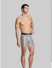 Finefit Mens Boxer Briefs 100  Cotton Assorted Solid Color Underwear - 6 Pack