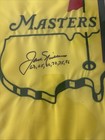 Jack Nicklaus Goat Signed Undated Masters Pin Flag W Years Won   Jsa  Framed