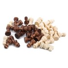 32pcs Wooden Chess Pieces Staunton Tournament Set 5cm King No Board